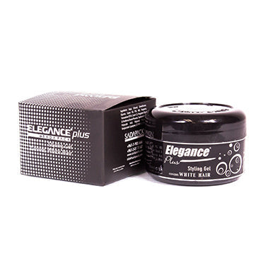 Elegance Plus Black Gel Covers White Hair 100ml by Pasteur Pharmacy