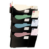 Officemate Grande Central Filing System, 4 Sections, Legal/Letter Size, 16.63" x 4.75" x 23.25", Black, 4/Pack