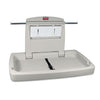 Rubbermaid Sturdy Station 2 Baby Changing Table, 33.5 x 21.5, Platinum