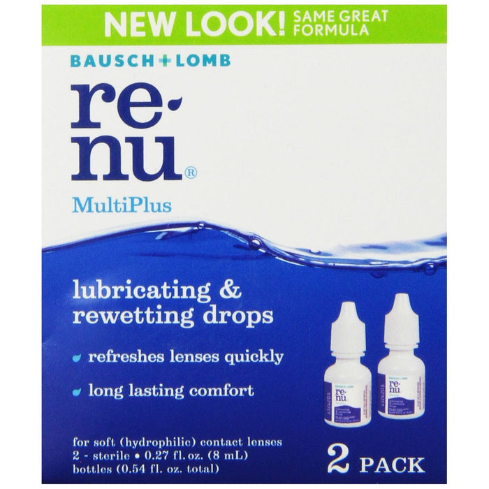 Bausch + Lomb ReNu MultiPlus Lubricating Rewetting Drops by Pasteur Pharmacy