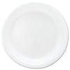 Dart Mediumweight Foam Dinnerware, Plates, 6" dia, White, 125/Pack