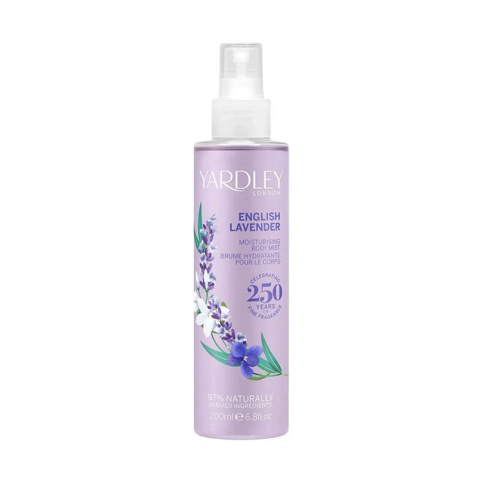 Yardley English Lavender Body Mist 6.8 Fl Oz by Pasteur Pharmacy