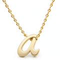 Alex Woo Scripted Initial 16 Inches Pendant Necklace in 14k Gold by Vanessa Jane