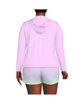 Lands End Long Sleeve Hooded Full Zip Upf 50 Rash Guard, Size 1X by Vanessa Jane