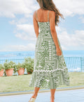 Cupshe Womens Sage Woods Floral Maxi Beach Dress , small by Vanessa Jane