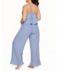 Adore Me Plus Size Brigita Pajama Cami and Pants Set - 3X Blue by Vanessa Jane