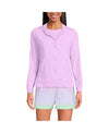 Lands End Long Sleeve Hooded Full Zip Upf 50 Rash Guard, Size 1X