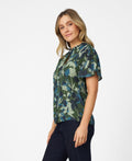 Cable and Gauge Womens Flutter Sleeve Pleated Top, small by Vanessa Jane