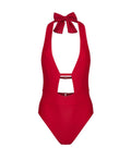Adore Me Womens Brinlee Swimwear One-Piece - Dark Red, large by Vanessa Jane