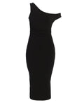 Jluxlabel Womens Raegan Off Shoulder Dress - Black, XL by Vanessa Jane