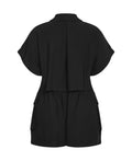 CITY CHIC Womens Jade Playsuit, Black - 16 / S by Vanessa Jane
