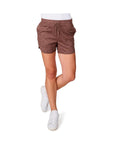 Free Country Women S Cloud Knit Shorts Toffee, Large by Vanessa Jane