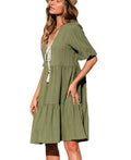 Cupshe Womens Tulum Temptation Green MIDI Beach Dress, Medium by Vanessa Jane