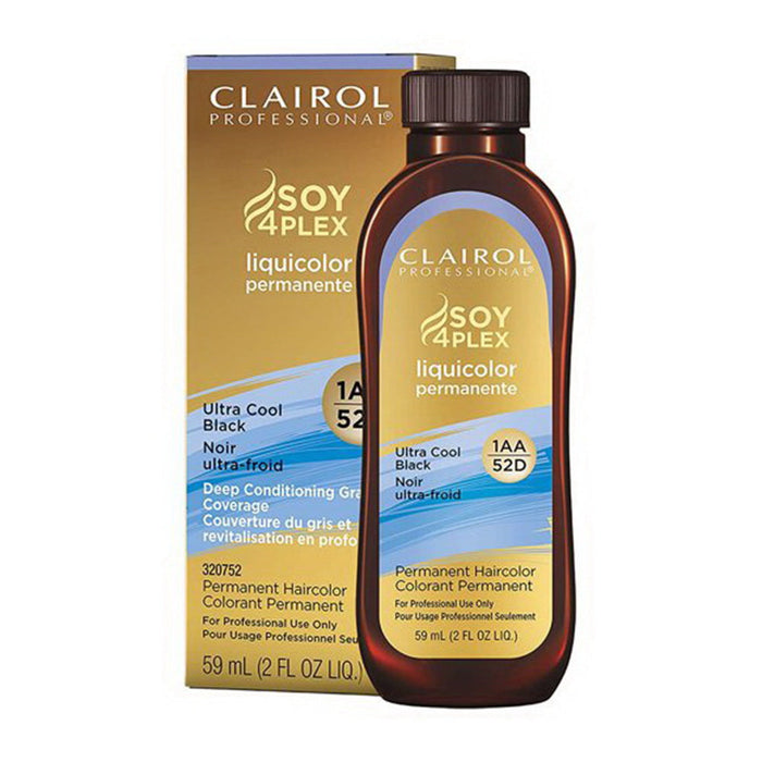 Clairol Professional Permanent Liquicolor For Dark Hair Color 1aa Ultra Cool Black by Pasteur Pharmacy