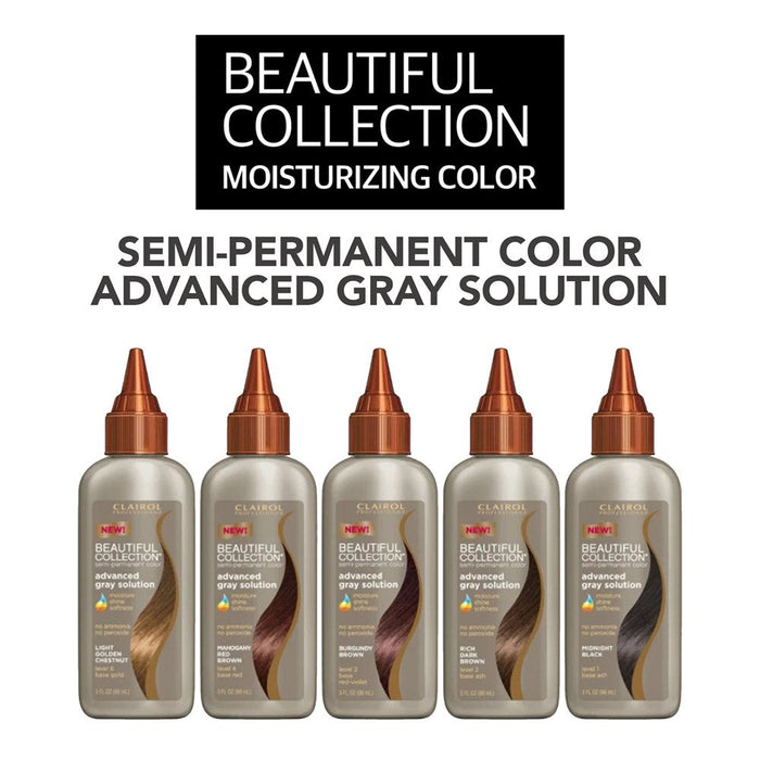 Clairol Beautiful Collection Moisturizing Color 1a midnight black by Pasteur Pharmacy