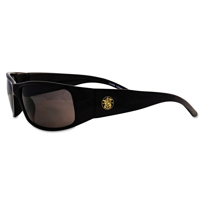 Smith & Wesson Elite Safety Eyewear, Black Frame, Smoke Anti-Fog Lens