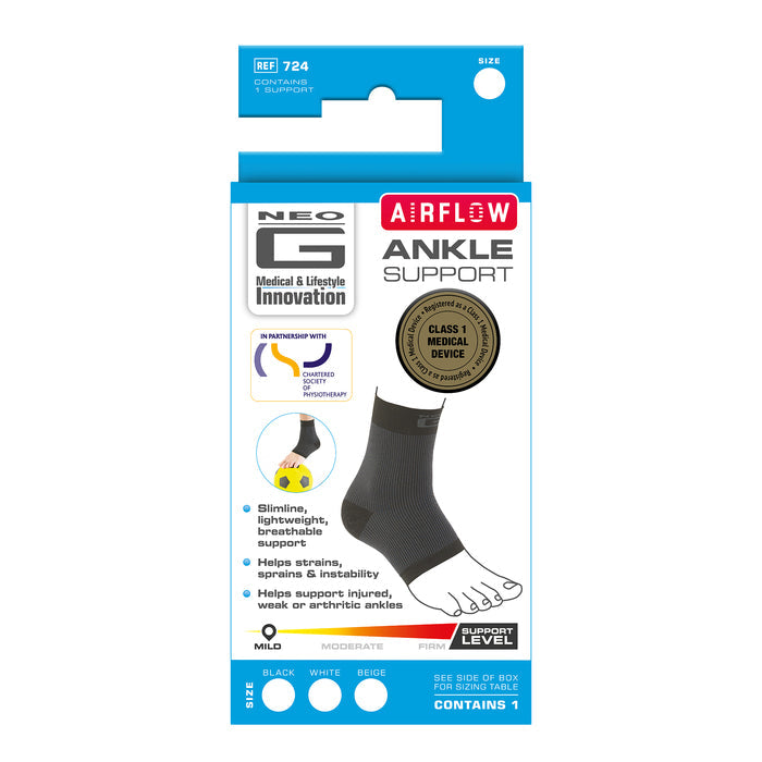 Neo G Airflow Ankle Support Brace Size Small by Pasteur Pharmacy
