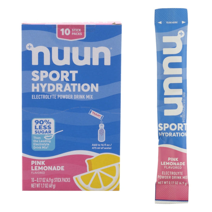 Nuun Sport Hydration Pink Lemonade Electrolyte Powder Drink Mix by Pasteur Pharmacy