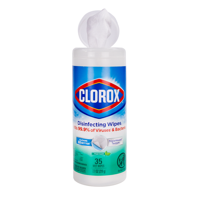 Clorox Disinfecting Fresh Wipe 12x35 Pack by Pasteur Pharmacy