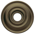 Baldwin 5048 Pair of Estate Rosettes for Passage Functions - Black by Vanessa Jane