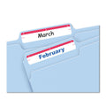 Avery Printable 4" x 6" - Permanent File Folder Labels, 0.69 x 3.44, White, 7/Sheet, 36 Sheets/Pack, (5201)