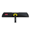 Rubbermaid HYGEN Quick Connect Single-Sided Frame, 18w x 3 3/8d, Plastic, Black
