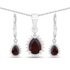 Garnet Jewelry Set