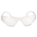 MCR Checklite Safety Glasses, Clear Frame, Clear Lens