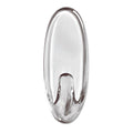 Command Clear Hooks and Strips, Plastic, Medium, 6 Hooks and 12 Strips/Pack