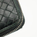 Bottega Black Intrecciato Weave Wallet #1443 by Bolt Boutique