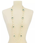 Charter Club Gold-Tone Imitation Pearl & Shaky Bead Strand Necklace by Vanessa Jane