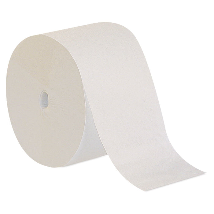 Georgia Pacific Compact Coreless 1-Ply Bath Tissue, Septic Safe, White, 3,000 Sheets/Roll, 18 Rolls/Carton