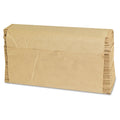 GEN Folded Paper Towels, Multifold, 9 x 9.45, Natural, 250 Towels/Pack, 16 Packs/Carton
