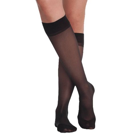 Juzo Attractive Knee High 15-20mmHg Closed Toe, 1, Black by Pasteur Pharmacy