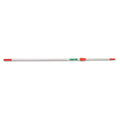 Unger Ergo Tele Pole, 8 ft, Aluminum/Red