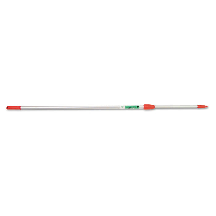 Unger Ergo Tele Pole, 8 ft, Aluminum/Red