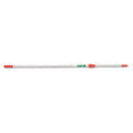Unger Ergo Tele Pole, 8 ft, Aluminum/Red