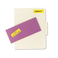Avery Printable Self-Adhesive Removable Color-Coding Labels, 1 x 3, Neon Orange, 5/Sheet, 40 Sheets/Pack, (5477)
