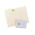 Avery Printable Self-Adhesive Removable Color-Coding Labels, 1.25" dia, Neon Green, 8/Sheet, 50 Sheets/Pack, (5498)