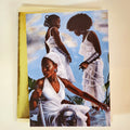 'THE CALM' S. Ross Browne Greeting Card: 5x7 Frame Ready by Adiva Naturals