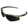 KleenGuard Nemesis Safety Glasses, Camo Frame, Smoke Anti-Fog Lens