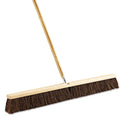 Boardwalk Floor Brush Head, 3.25" Brown Palmyra Fiber Bristles, 36" Brush