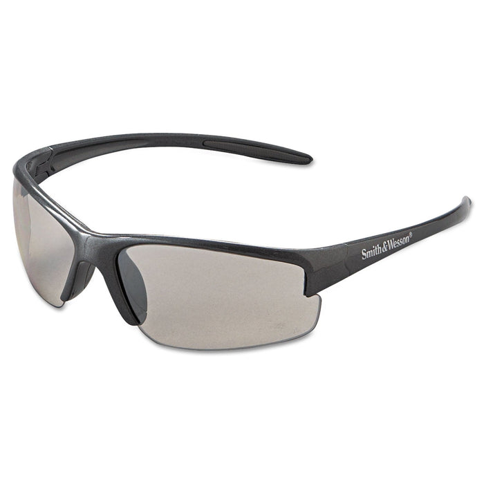 Smith & Wesson Equalizer Safety Eyewear, Gun Metal Frame, Indoor/Outdoor Lens