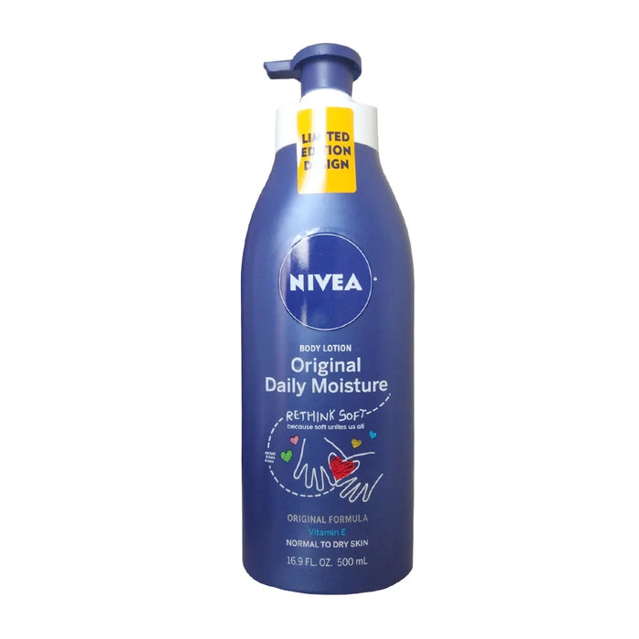 Nivea Body Lotion, Vitamin E, Original Daily Moisture, Normal To Dry Skin by Pasteur Pharmacy