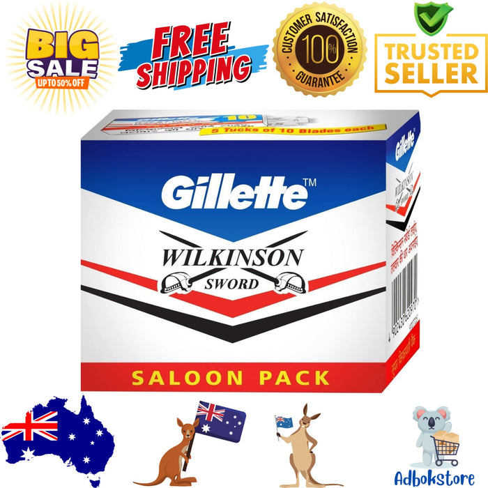 Gillette Double Edge Platinum Plus Men's Razor Blade by Pasteur Pharmacy