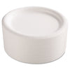 AJM Packaging Corporation Premium Coated Paper Plates, 9" dia, White, 125/Pack, 4 Packs/Carton