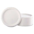 AJM Packaging Corporation Premium Coated Paper Plates, 9" dia, White, 125/Pack, 4 Packs/Carton