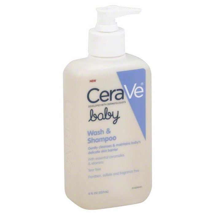 CeraVe Baby Wash And Shampoo 8.00 Fl Oz by Pasteur Pharmacy