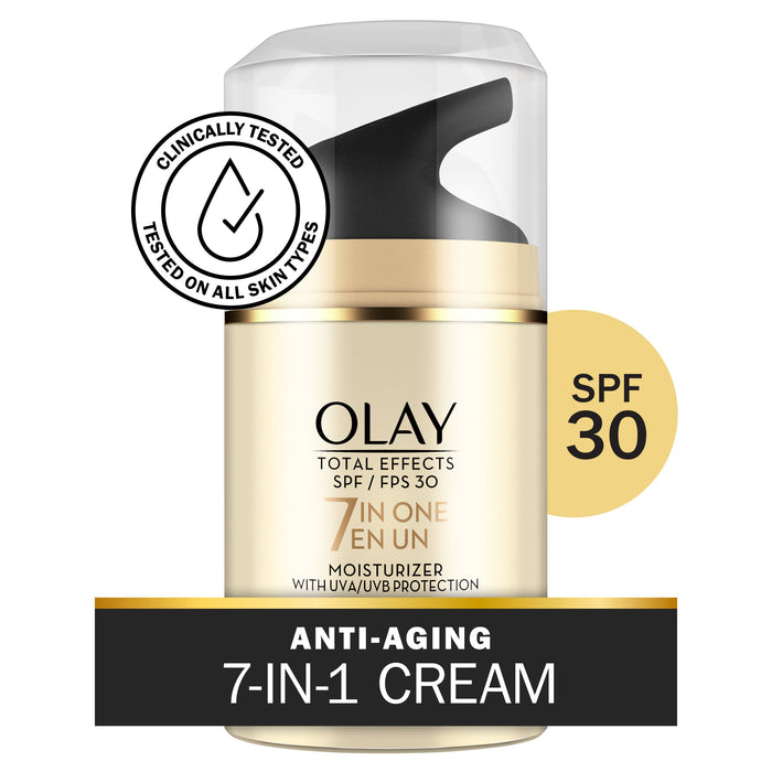 Olay Total Effects 7 In One Face Moisturizer SPF 30, 1.7 Fl Oz by Pasteur Pharmacy