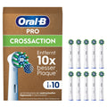 2X Oral B Cross Action Replacement Brush Heads XXXL Pack (10 heads)=20 by Price Is Right Miami